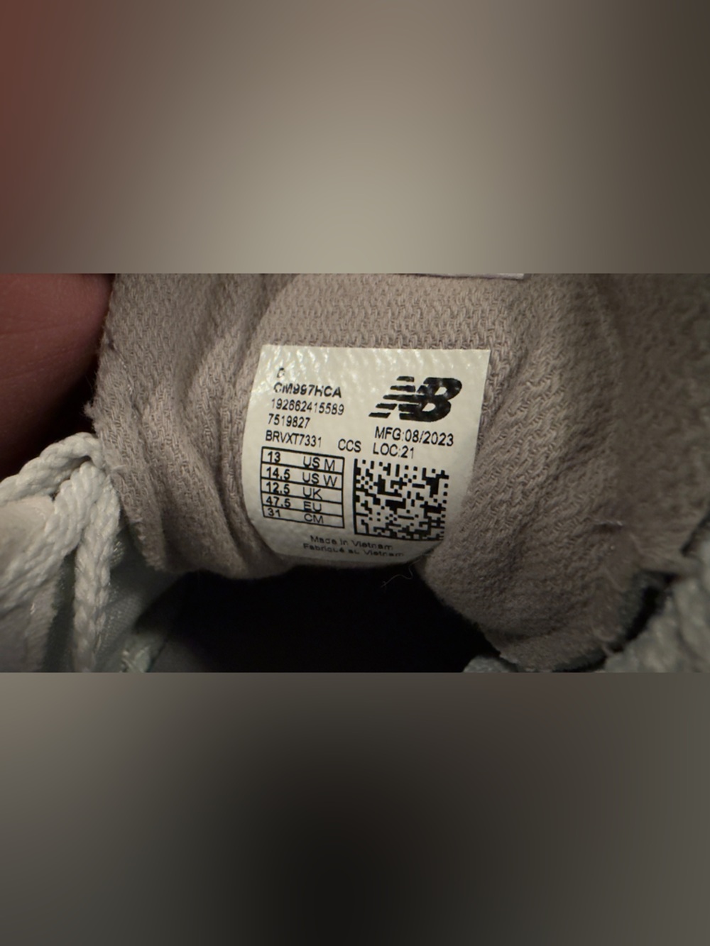 New Balance 997H Men’s 13 - Picture 5 of 6
